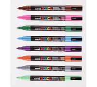 Uni Posca PC-3M Pennarelli Per Pittura - Scatola Di 12 Colori
