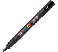 Uni Posca PC-3M Pennarello 0,9 - 1,3 mm 24 Black 1 pz