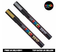 Penne acriliche uni-ball POSCA PC-3M 0,9 - 1,3 mm oro