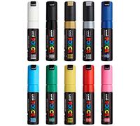 Uni Posca PC-8K Paint Pen Art Marker Pen - Starter 10 Pen Set