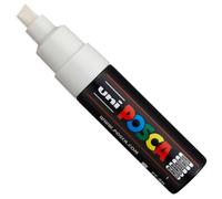 Uni Posca PC-8K Pittura Pennarello Arte Penna Scalpello Punta - Bianco - Compra