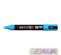 UNI POSCA PC5 AZZURRO 6PZ MEDIO PENNARELLO