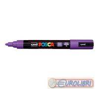 UNI POSCA PC5 VIOLETTO 6PZ MEDIO PENNARELLO