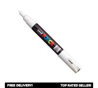 Uni Posca Pennarelli Bianchi PC-1M 1MR 3M 5M 7M 8K 17K PCF350 Tutte Le Misure