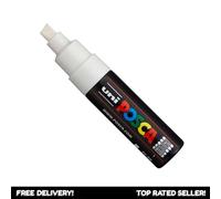 Uni Posca Pennarelli Bianchi PC-1M 1MR 3M 5M 7M 8K 17K PCF350 Tutte Le Misure
