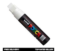 Uni Posca Pennarelli Bianchi PC-1M 1MR 3M 5M 7M 8K 17K PCF350 Tutte Le Misure