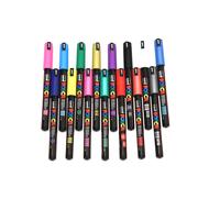 Uni posca Pittura Evidenziatori PC-1MR - Tutti Colori - Set Di 12 Da Colore