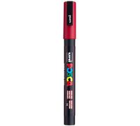 Uni Posca - Uni Posca PC3M Verfmarker Donkerrood - ronde punt tot 1... NUOVO