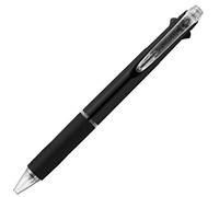 uni SXE340005.24 - Penna a sfera Jetstream 3 colori: nero, rosso, blu, 0,5 mm, nero