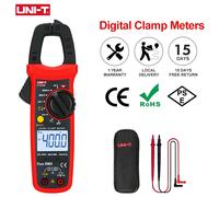UNI-T 400A/600A Pinze amperometriche di corrente CA UT204R UT202F UT203R Pinze Amperometro Voltmetro Multimetro a pinza digitale