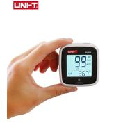 UNI-T A25M PM2.5 Rilevatore di Aria di Analisi della Qualità Delle Gas Tester Monitor di Casa Coperta di Umidità di Temperatura del Tester di Potere Ricaricabile