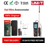 UNI-T Anemometro a filo caldo UT362H Misuratore di velocità del vento Test della temperatura del volume del vento Sensore di resistenza al platino