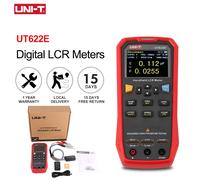 UNI-T LCR Meter UT622E UT622C UT622A Capacimetro digitale professionale portatile Esr Metri Transistor Tester Connettività USB
