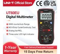 UNI-T Mini Multimetro Digitale UT60EU 1000V AC DC Misuratore di Tensione di Corrente Tester automobilistico Test di Temperatura del Condensatore 9999 Conteggi