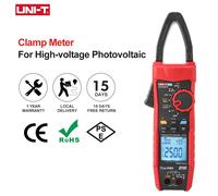 UNI T pinza amperometrica digitale UT219PV pinza amperometro 1500V 2500V 1000A multimetro AC DC professionale IP65 Bluetooth per fotovoltaico