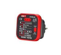 UNI-T UT07B-EU Serie UT07 Tester di prese con RCD per presa EU, 230 V, 50/60 Hz