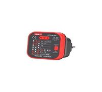 UNI-T UT07B-EU Serie UT07 Tester di prese con RCD per presa EU, 230 V, 50/60 Hz