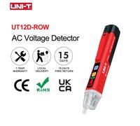 UNI-T Rilevatore di tensione CA UT12D Tester di tensione senza contatto 24V-1000V Tester elettrico senza contatto Penna Sensore di potenza LED
