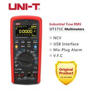 UNI-T Multimetri digitali industriali a vero RMS UT171C AC DC Amperometro digitale Voltmetro Condensatore Tester Misuratore di frequenza