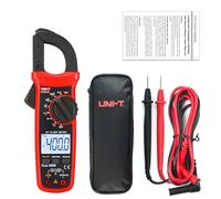 UNI-T UT201R Pinza amperometrica digitale Multimetro da 4000 conteggi Gamma automatica Pinza amperometrica a vero RMS Misuratore di corrente CC