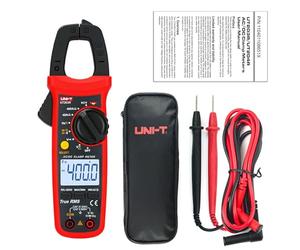 UNI-T UT203R Pinza Amperometrica digitale Corrente AC/DC Gamma Automatica Vero RMS Max/Min Multimetro Retroilluminato