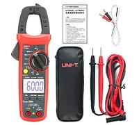 UNI-T UT204 + Digital Clamp Meter Temperatura AC DC tensione corrente Multimetro tester di resistenza