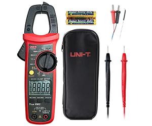 UNI-T UT204PRO Pinza Amperometrica Portatile True RMS, Rilevamento Pinza NCV,600A 600V AC/DC Tensione Corrente,Resistenza,Capacità，Frequenza, Temperatura,Rilevamento Firewire