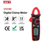 UT 210D - Pinza amperometrica, digitale, CA/CC, fino a 200 A.