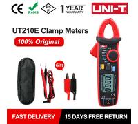 UNI-T UT210E Mini pinza amperometrica digitale pinza di corrente AC DC amperometro voltmetro pinza multimetro tester misuratore di frequenza