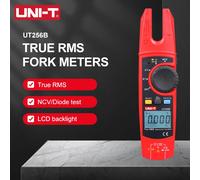 UNI-T UT256B 200A Pinza amperometrica a forcella 200A AC DC Corrente senza contatto Misuratore di tensione NCV Test diodi di resistenza Tester elettrico