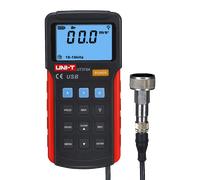 UNI-T UT315A - Tester di vibrazioni, 0,1 - 199,9 m/s², accelerazione, 0,1 - 19,99 mm/s, velocità 1 - 1,999 mm, scorrimento