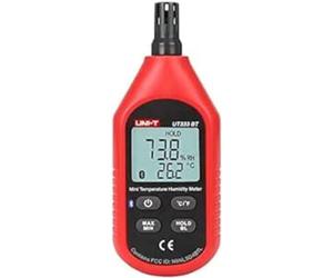UNI-T UT333BT Mini metro temperatura e umidità con Bluetooth, -10° C-60° C/14°F-140°F, 0% RH-100% RH