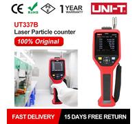 UNI-T UT337B Contatore di particelle laser da 0,3μm a 10,0μm Rilevatore di qualità dell'aria Conteggio Monitoraggio della concentrazione di particelle nell'aria