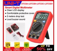 UNI-T UT33 UT33B+ UT33C+ UT33D+ Plus Multimetro tascabile Amperometro digitale Voltmetro Misuratore di resistenza professionale Multimetro