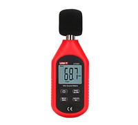 UNI-T UT353 Decibel Meter, Digital Sound Level Meter 30-130dB Audio Noise Volume Misuratore Dispositivo Max/Min Veloce/Slow Data Hold LCD Retroilluminato Auto Spegnimento