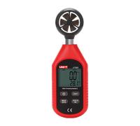 Anemometro digitale UNI-T UT363 max 30 m/s flusso d'aria vento temperatura