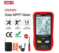 UNI-T UT673PV Test del pannello solare Tester MPPT 5 ~ 800W Modulo fotovoltaico Misuratore di potenza massima Tensione del circuito aperto Test di corrente da cortocircuito