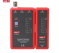 UNI-T UT681C Tester per cavi professionale Rete RJ45 RJ11 BNC Localizzatore di cavi telefonici Rilevatore LAN Ethernet Line Finder