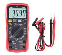 UNI-T UT890C Multimetro Digitale Professionale Tester Voltmetro Amperometro Ohmmetro Veri RMS 6000 Conti Test di Capacità e Misurazione della Temperatura con LCD Retroilluminato