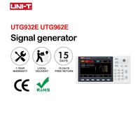 UNI-T UTG932E UTG962E Funzione Generatore di forme d'onda arbitrarie Sorgente segnale Doppio canale 200 MS/s 14 bit Misuratore di frequenza 60 Mhz
