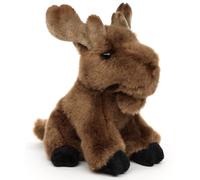 Uni-Toys - Alce seduto - 20 cm (altezza) - cervo peluche - peluche
