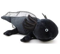 Uni-Toys - Axolotl (nero) - 32 cm (lunghezza) - Peluche animale acquatico - Peluche