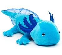 Uni-Toys Axolotl originale (blu) - 32 cm (lunghezza) - Peluche animale acquatico - Peluche