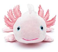 Uni-Toys Axolotl WT-70218 - Peluche di peluche, 32 cm (lunghezza)