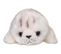 Uni-Toys - Bambino con foca bianca - 20 cm (lunghezza) - foca di peluche, cane di mare - peluche