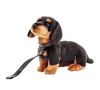 Bassotto di Peluche con Guinzaglio 27 cm Eco-friendly