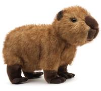 Uni-Toys - Capybara, in piedi - 27 cm (lunghezza) - Porcellino d'India di peluche, peluche