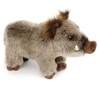Uni-Toys - Cinghiale selvatico, in piedi - 25 cm (lunghezza) - Peluche maiale, cinghiale - Peluche