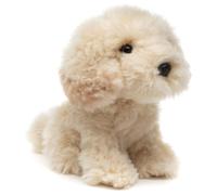 Uni-Toys - Cockapoo, seduto - 18 cm (altezza) - cane di peluche - peluche