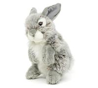 Uni-Toys - Coniglio, in piedi (grigio) - 18 cm (altezza) - coniglio peluche - peluche
